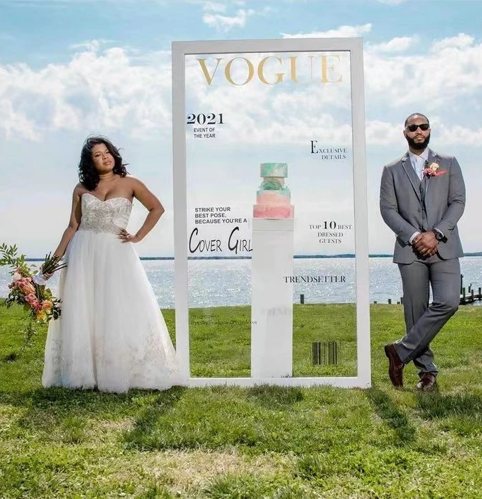 new design wedding events vogue photo booth photography background cover event p