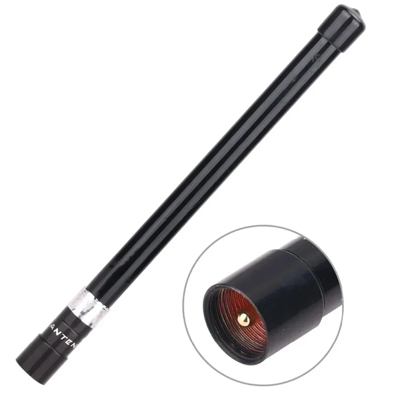 JABS-NL-350 Двухдиапазонная антенна из стекловолокна с высоким коэффициентом усиления 136-174 МГц/400-500 МГц Антенна из стекловолокна NL-350 Двухдиапазонная антенна 3,0 дБ