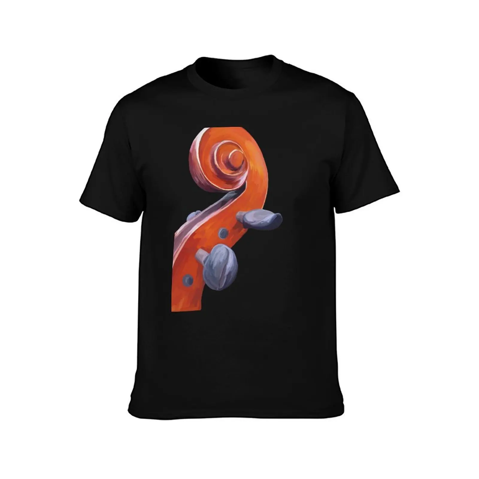 Violin | Viola | Cello | Bass T-Shirt, Summer Casual Cotton Tee, Oversized Streetwear Tops, Vintage Graphic Print, 100% Cotton