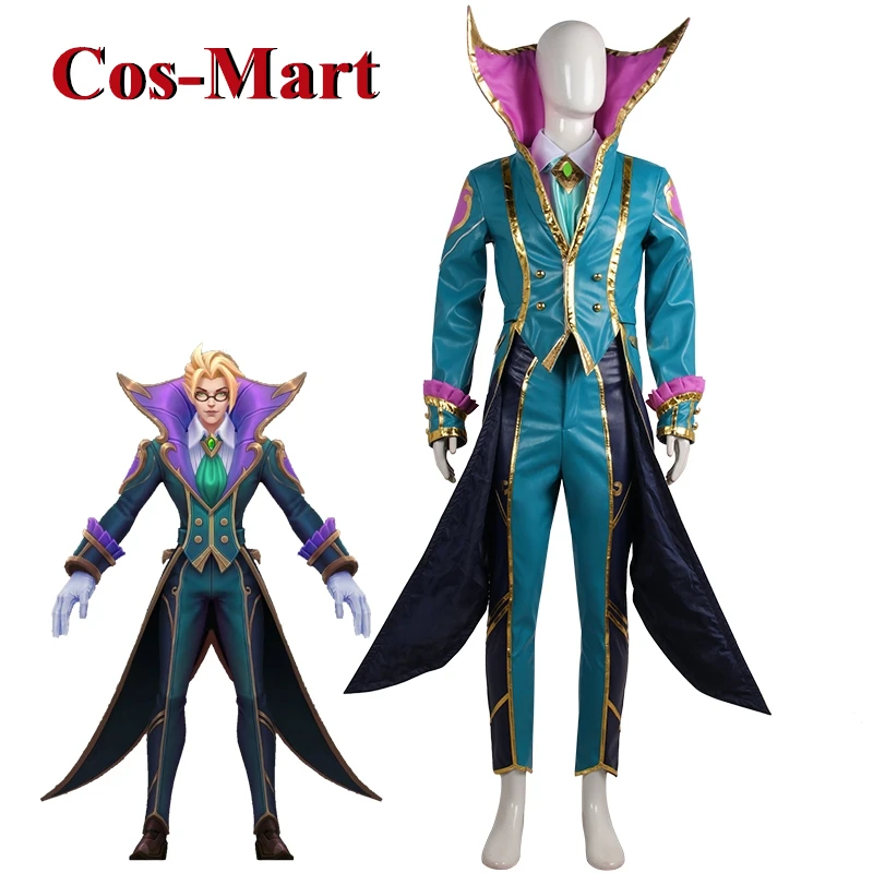 Cos-Mart LOL Coffee Shop Sweet Heart Vladimir Cosplay Costume Gorgeous Elegant Activity Party Role Play Clothing