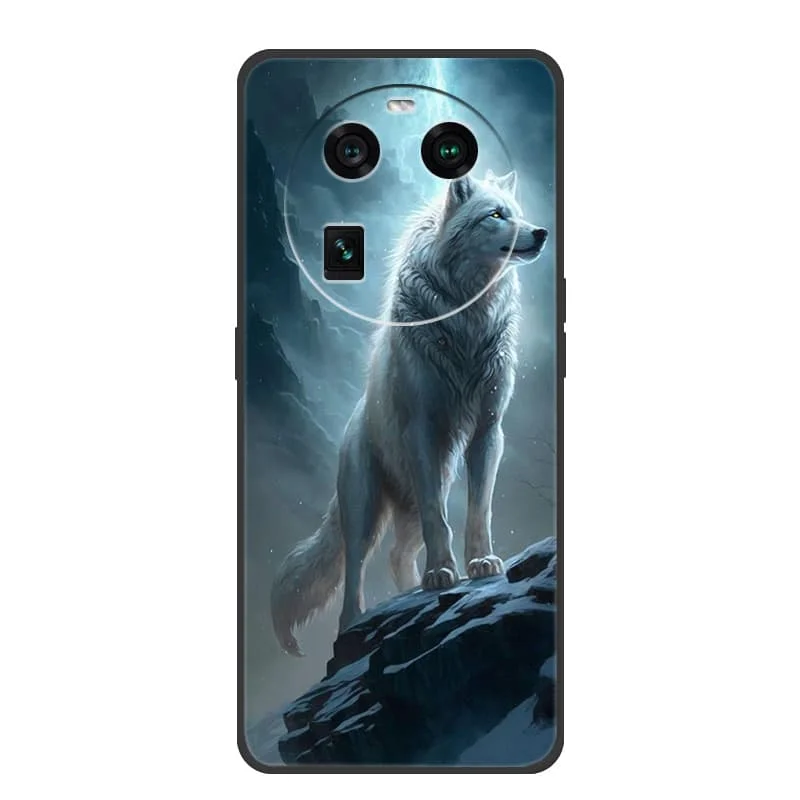 Per OPPO Find X6 Ultra 5G Custodia protettiva in silicone TPU Cover posteriore per fotocamera per Oppo Find X6 Pro X7 ultra antiurto Gusci neri