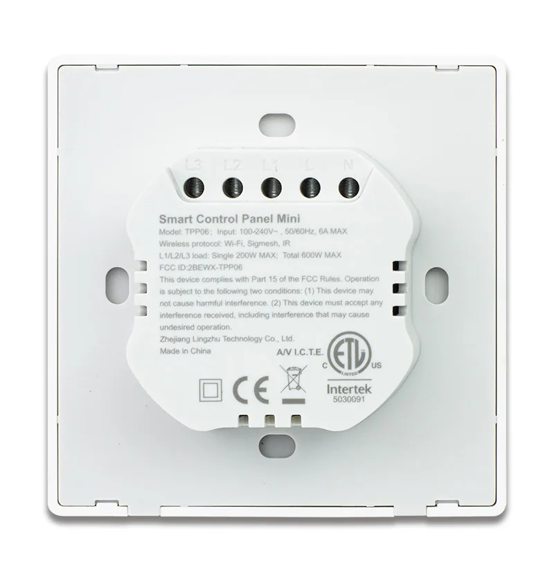 3.5-Inch Mini Infrared Remote Control Universal Intelligent Wifi Ceiling Fan Regulator Switch Touch Screen