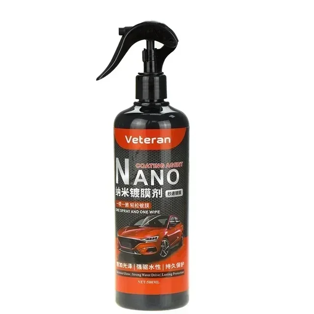 500Ml 9H Hardheid Auto Detaillering Keramische Coating Auto Producten Keramische Coating Nano Glas Geplateerd Kristal Auto Polish