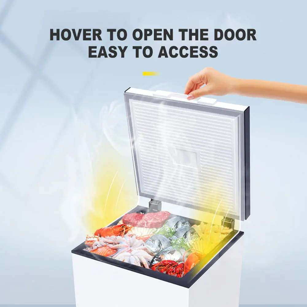 Frigorifero commerciale da 108 litri frigorifero Ssmall frigorifero congelatore di conservazione fresca frigorifero a doppia capacità a doppio scopo