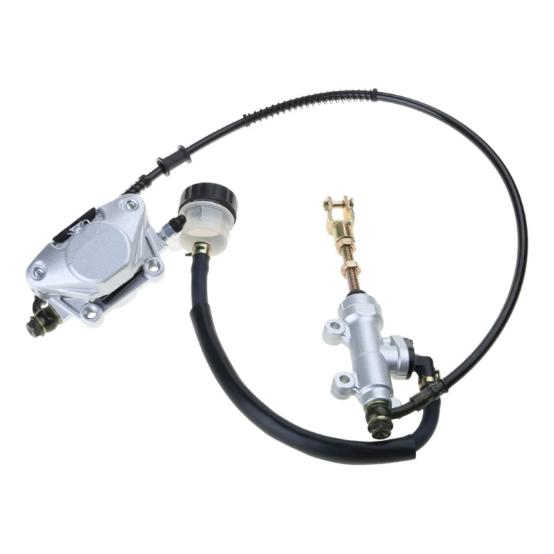 

Универсальный задний главный цилиндр дискового тормоза с защитой от ржавчины в сборе, подходит для 110cc 125cc 150cc 200cc 250cc