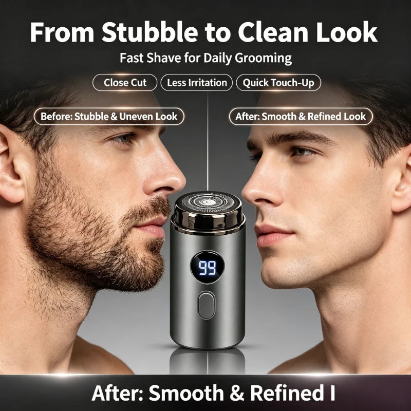 Barbeador Elétrico Sem Fio à P - Men'S Grooming Shaver avaliação e preço