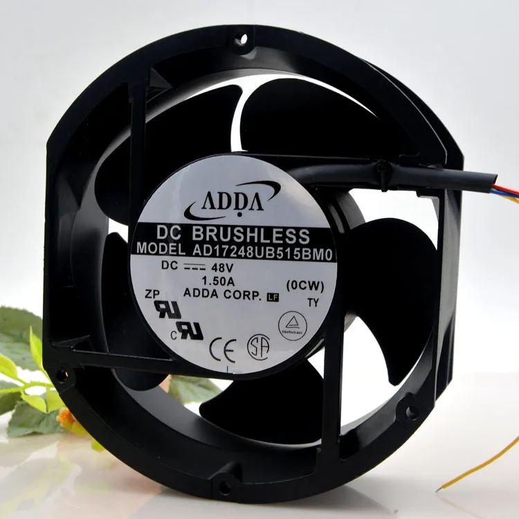

Co-HiAdda 17050 48V 17CM AD17248UB515BM0 1.50A Cabinet Cooling Fan