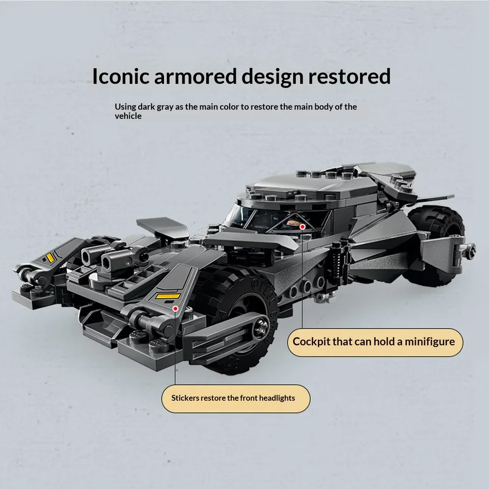 LEGO 76331 Batman V Superman Conjunto de construção do Batmobile