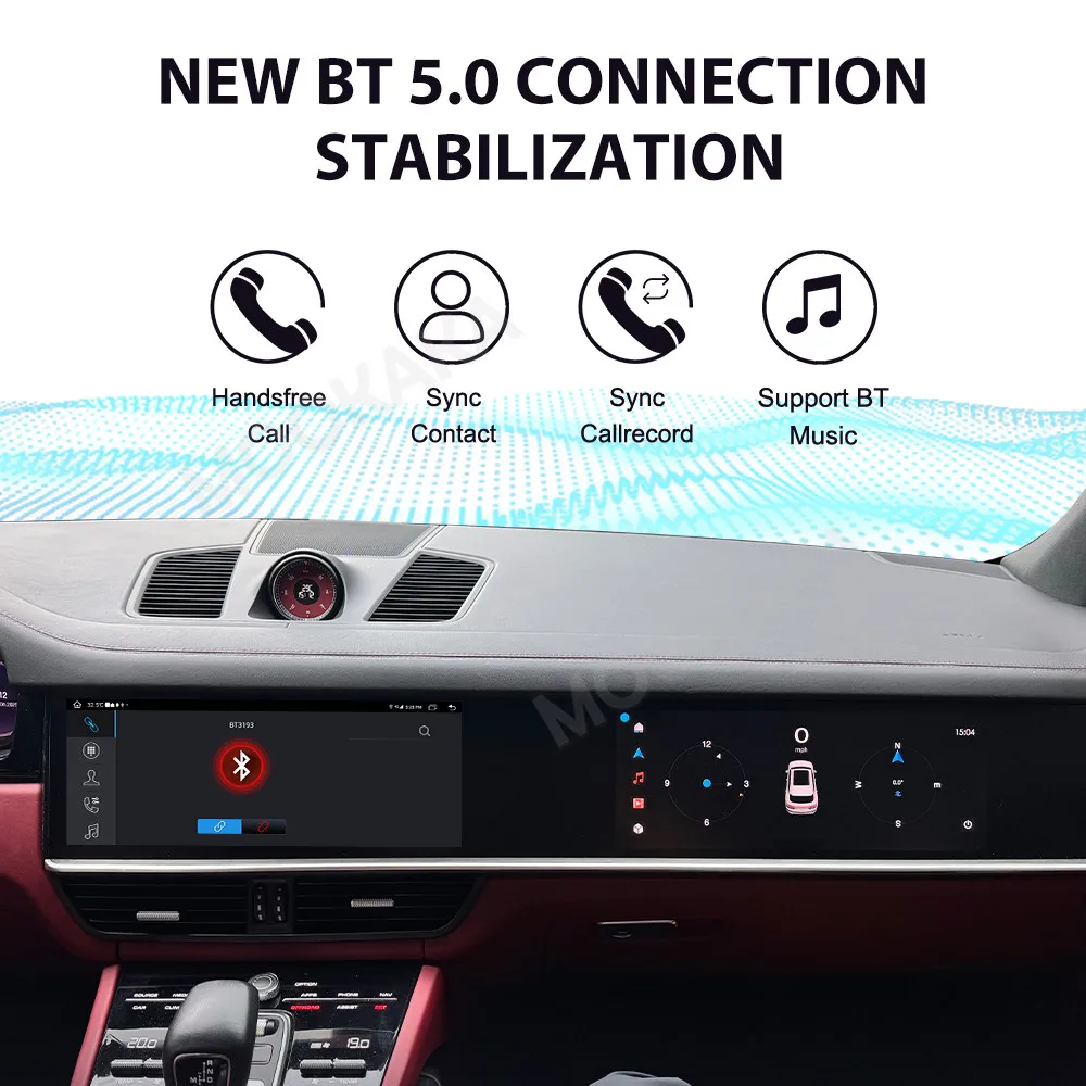 For Porsche Cayenne 2018-2023 Android Car Radio Multimedia Video Wireless Carplay Autoradio Stereo GPS Navigation Head Unit