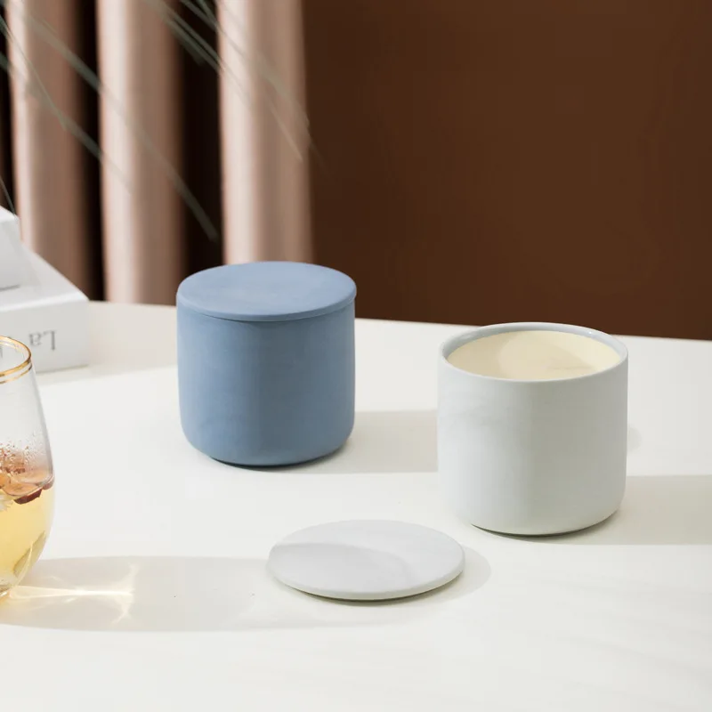 

Candle Holders Ceramic Aromatherapy Candle Container Home Decor Ceramic Candle Cup m