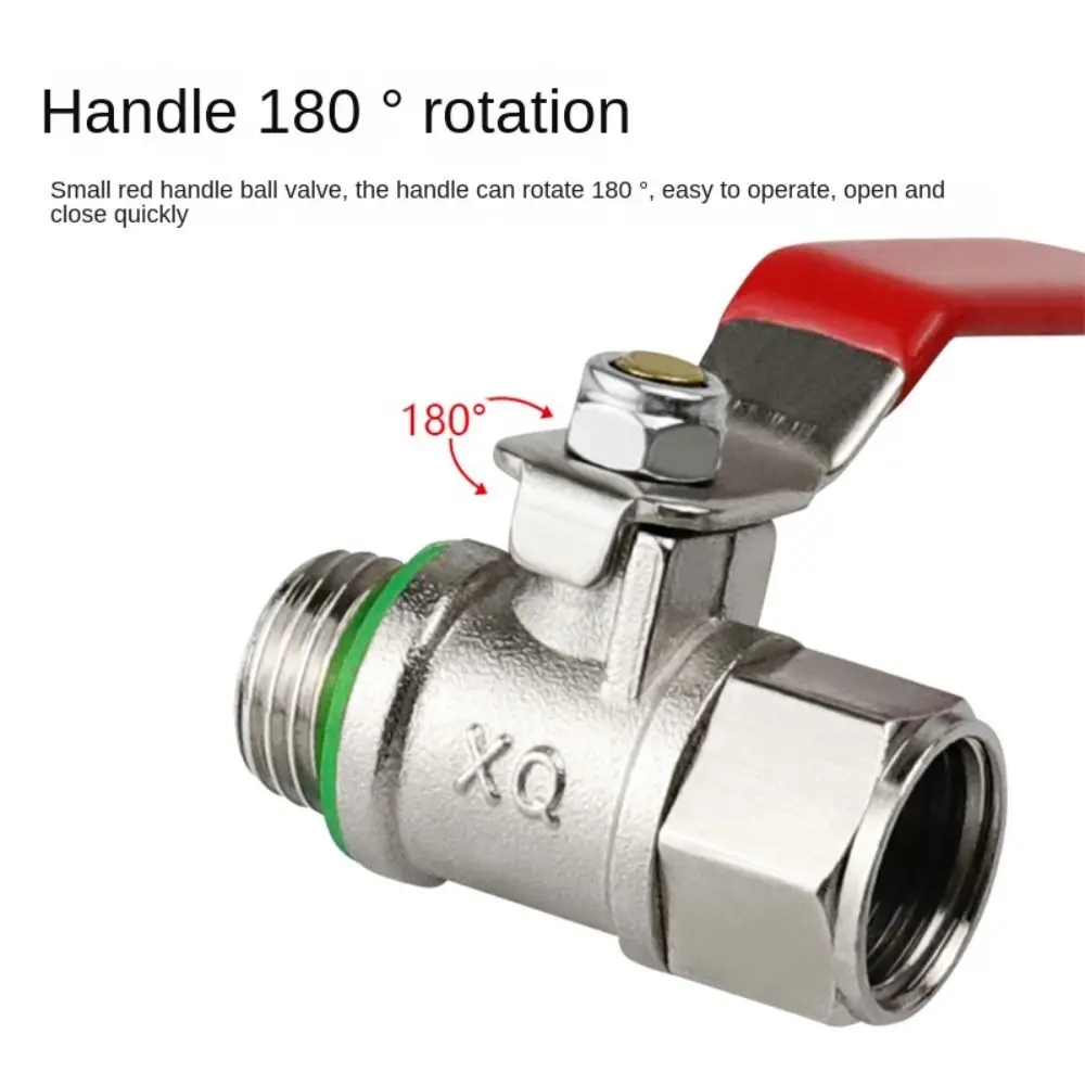 Copper valve body Agricultural Sprayer Ball Valve Stainless steel handle XQ Ball Valve Switch Sprayer Valve Handle