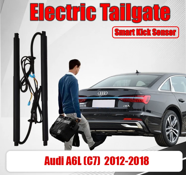 Electric Tailgate Upgrade Kit For Audi A6L (C7) 2012-2018 Power Lift Support Rods Auto Trunk Boot Lid Power Liftgate Modi