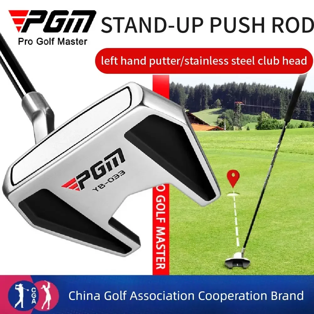 PGM Professional Golf Putter Low Center Anti-Twist Mallet Left Handed for Men & Women