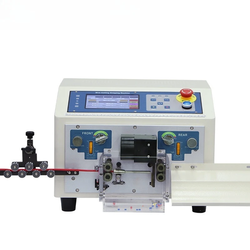 Automatic computer wire stripping machine, electronic wire stripping harness cutting machine