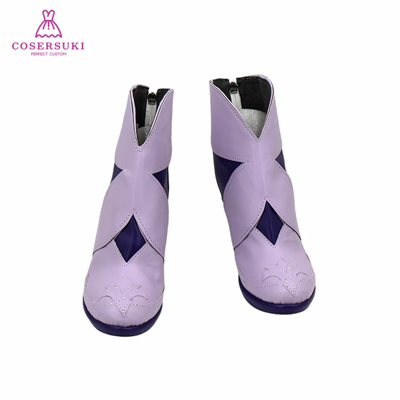 Honkai: Star Rail Castorice Scarpe Cosplay Stivali Scarpe professionali fatte a mano per Carnevale di Natale di Halloween