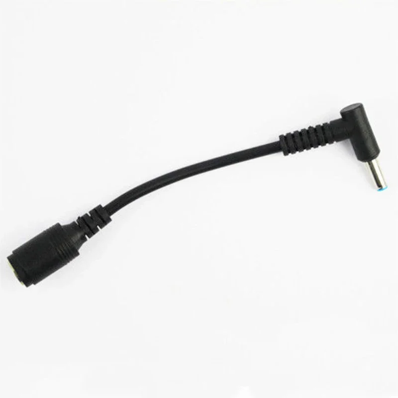 New Converter Cable Female To Male Plug Power Charger Cable Replacement 1 Piece For Dell For HP Laptop Adapter