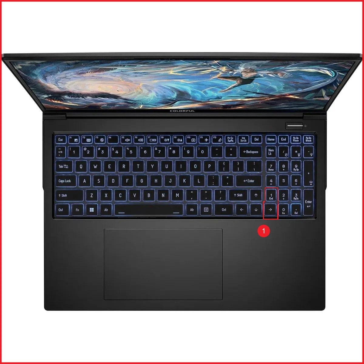 Silicone laptop Keyboard Cover Protector Skin  For colorful X15 xs / X17 Pro Max 17.3 / EVOL X16 PRO 23 / colorful x18 max 18