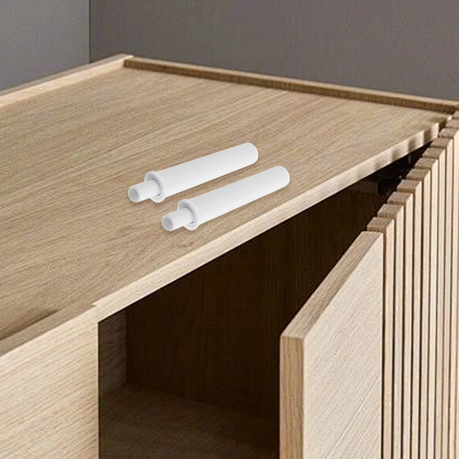 

10Pcs Universal Soft-Close Mechanism Plastic Damping Buffer for Cabinet Doors and Trash Can Lids Quiet Operation