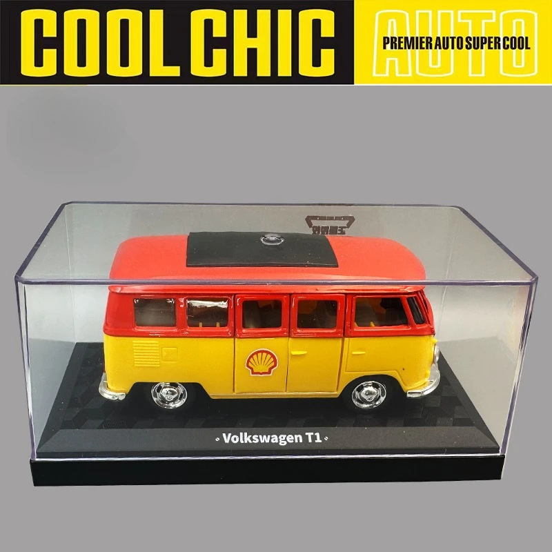 Simulation 1/43 Alloy Dodge SRT Car Model Volkswagen T1 Bus BMW M4 Shell Joint Limited Edition Car Model Collection Miniature