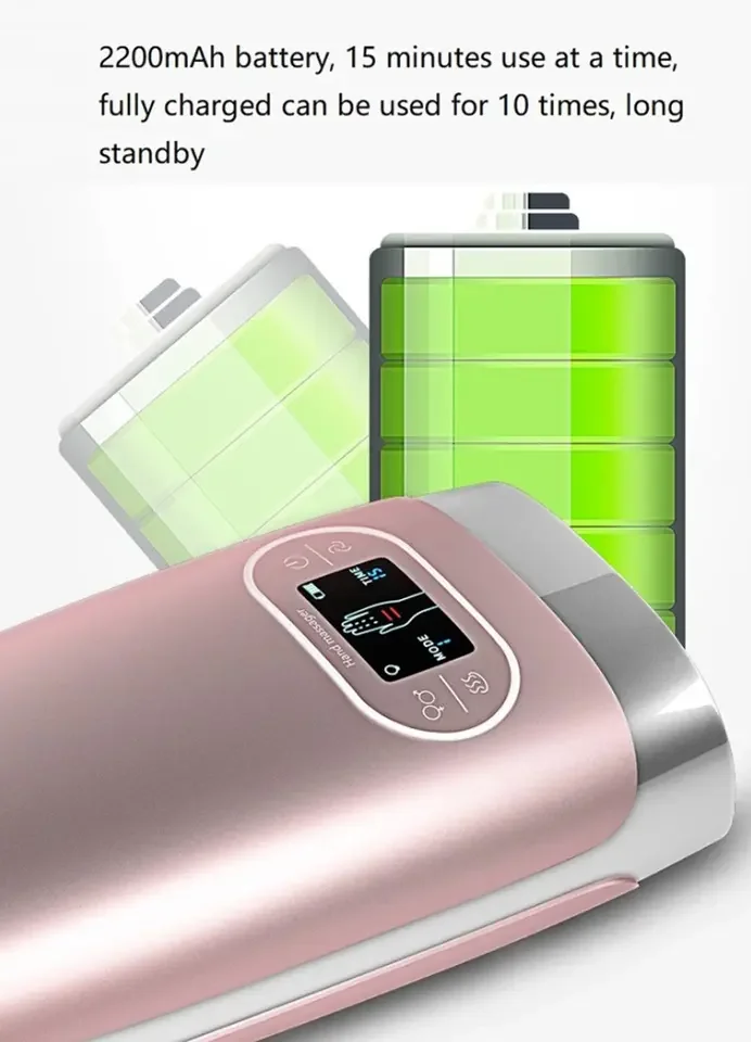 Smart Library Hot Selling Rechargeable Multifunction Mini Air Pressure Electric Hand Massagers For Office Workers Home Using