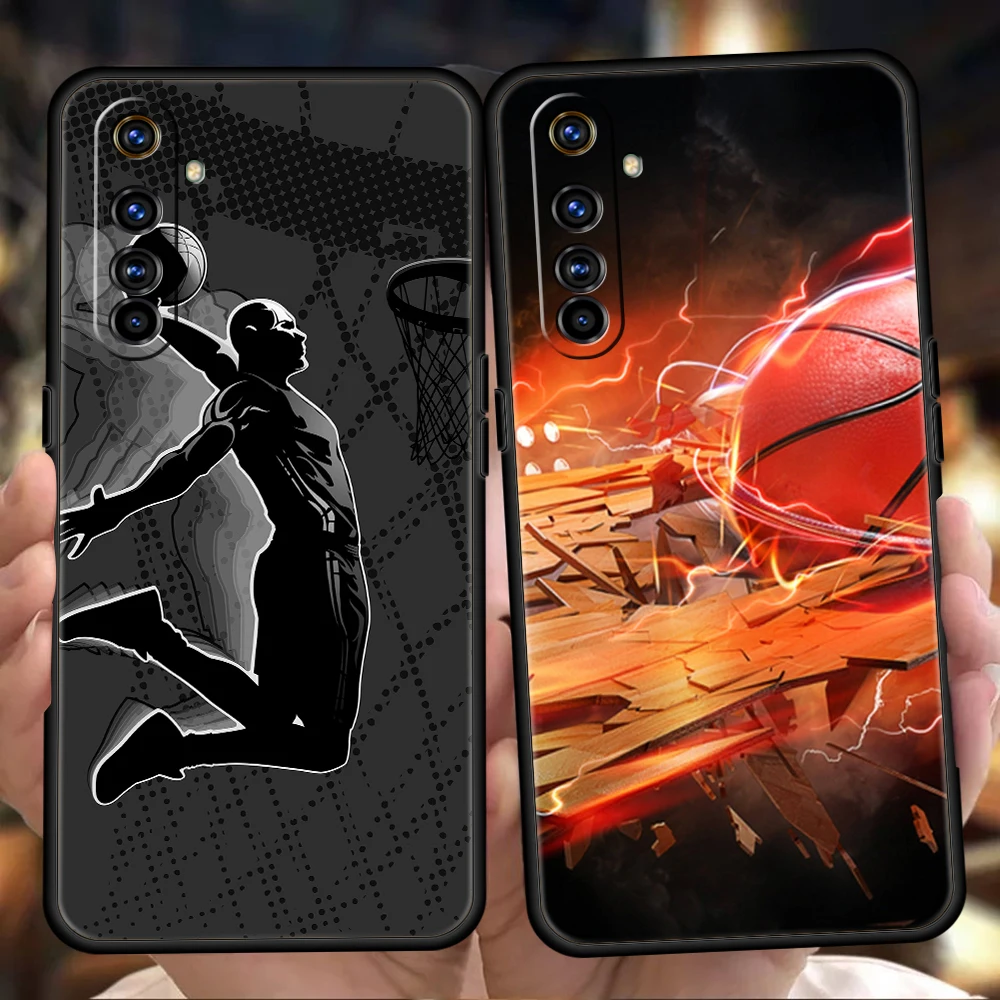 Cool Basketball Phone Case For Oppo A3S A15 A17 A31 A95 Find X5 X6 Pro A54 A53 A52 Reno 6 7 8 SE Z Pro 5G Silicone Cover Capas