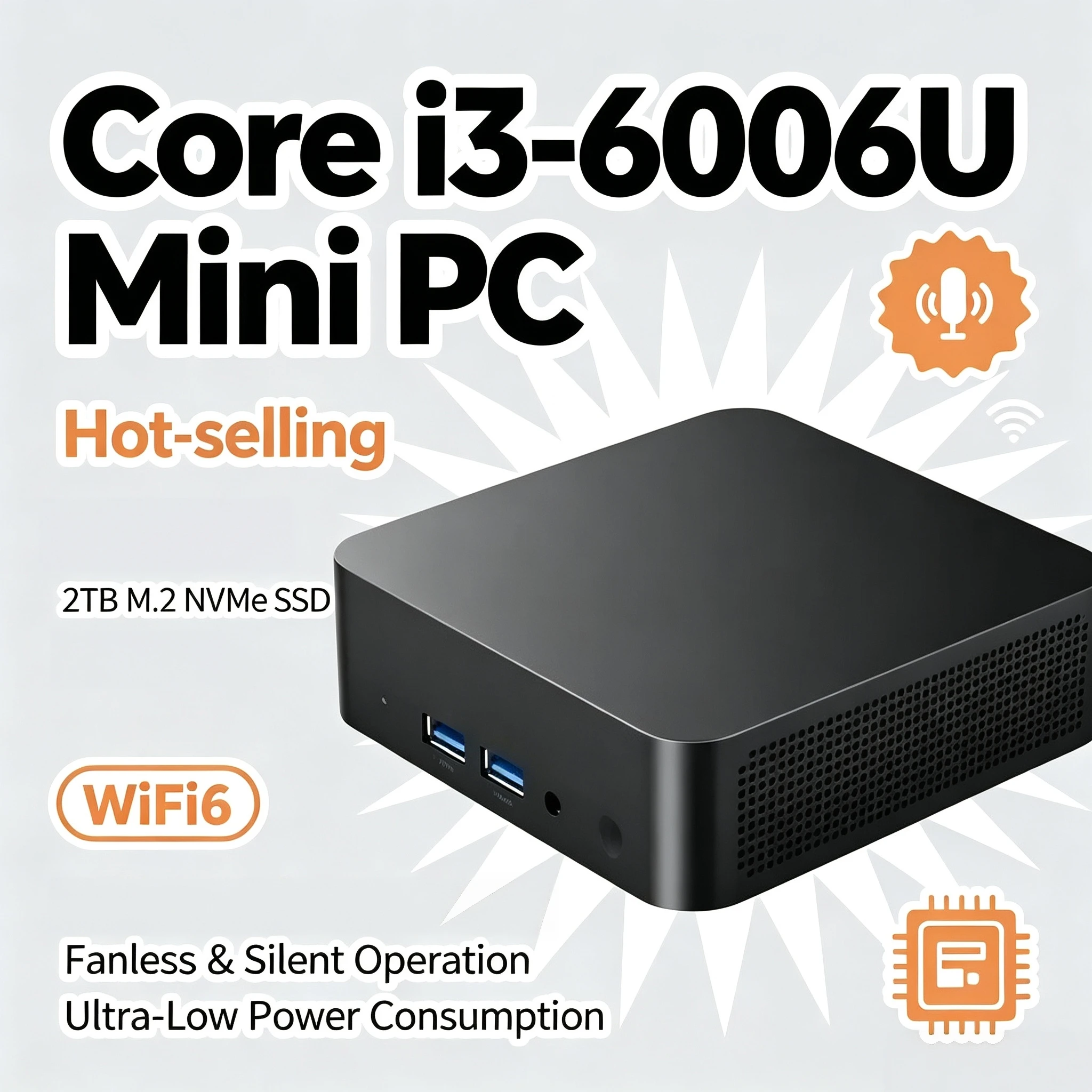 Pc Gaming I3 - i3 6006U ミニPC 16GB RAM 1TB/2TB
