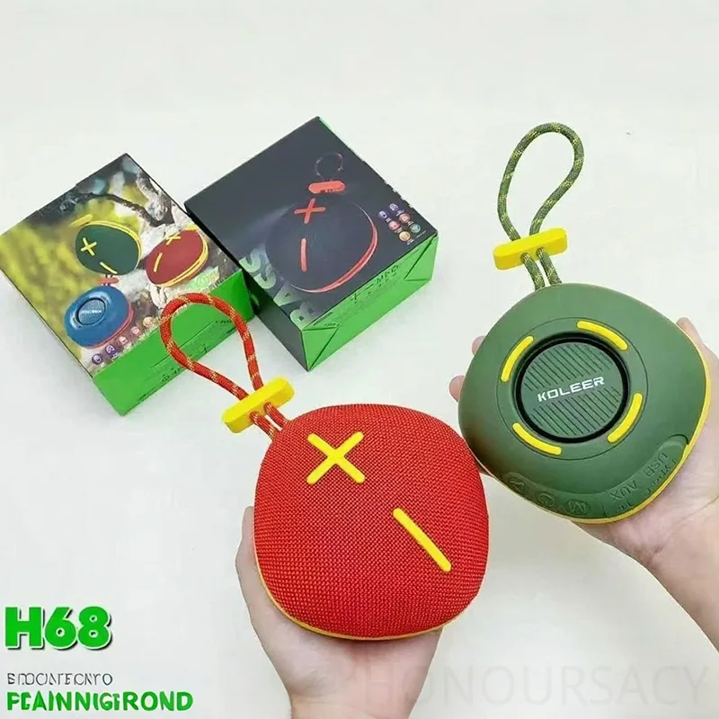 

Портативный ремешок, сабвуфер с глубокими басами, HIFI стерео Bluetooth-динамик, уличный водонепроницаемый TWS, куплет, FM-радио, мини-плеер TF-карты