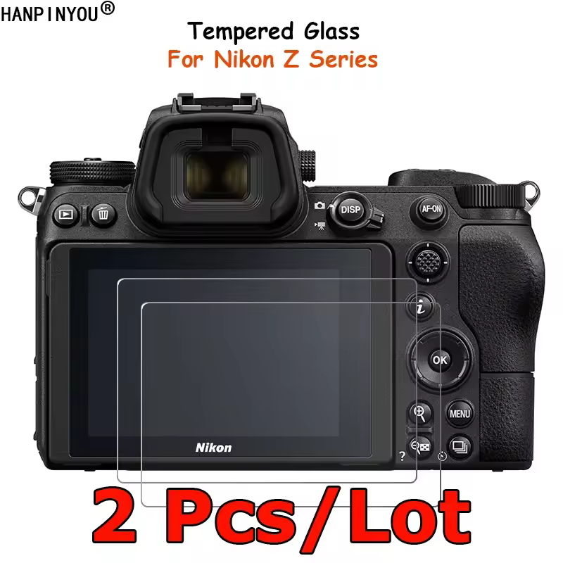 2 יחידות / הרבה עבור Nikon Z8 Z FC Z5 Z6 Z7 Z 6II Z62 7II Z72 Z9 Z30 Z50 מגן מסך זכוכית מחוסמת נגד שריטות למצלמה