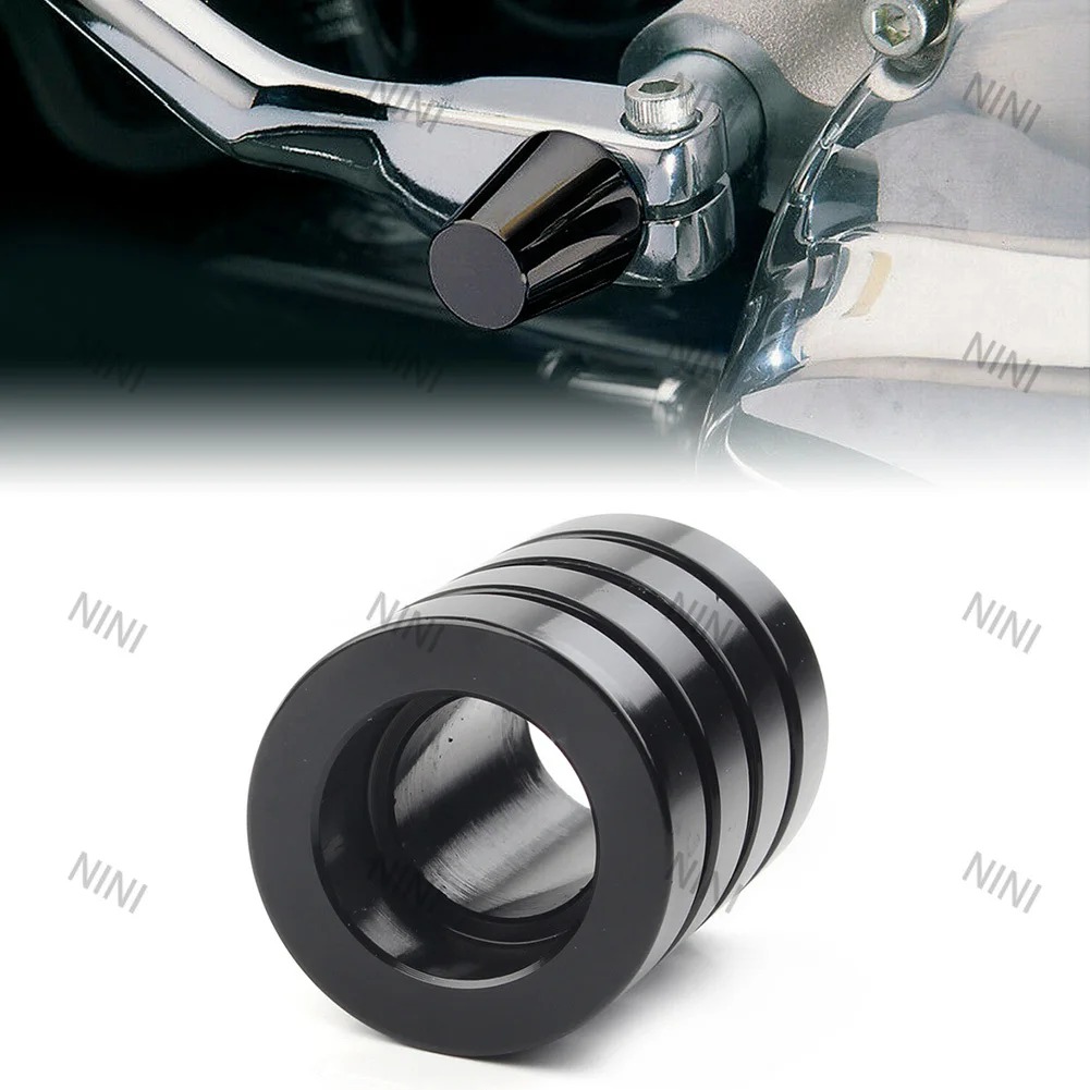 

Motorcycle For 1980-up Harley Road King Street Electra Glide Aluminum Heel Shift Eliminator Shifter Shaft Cap Cover Black
