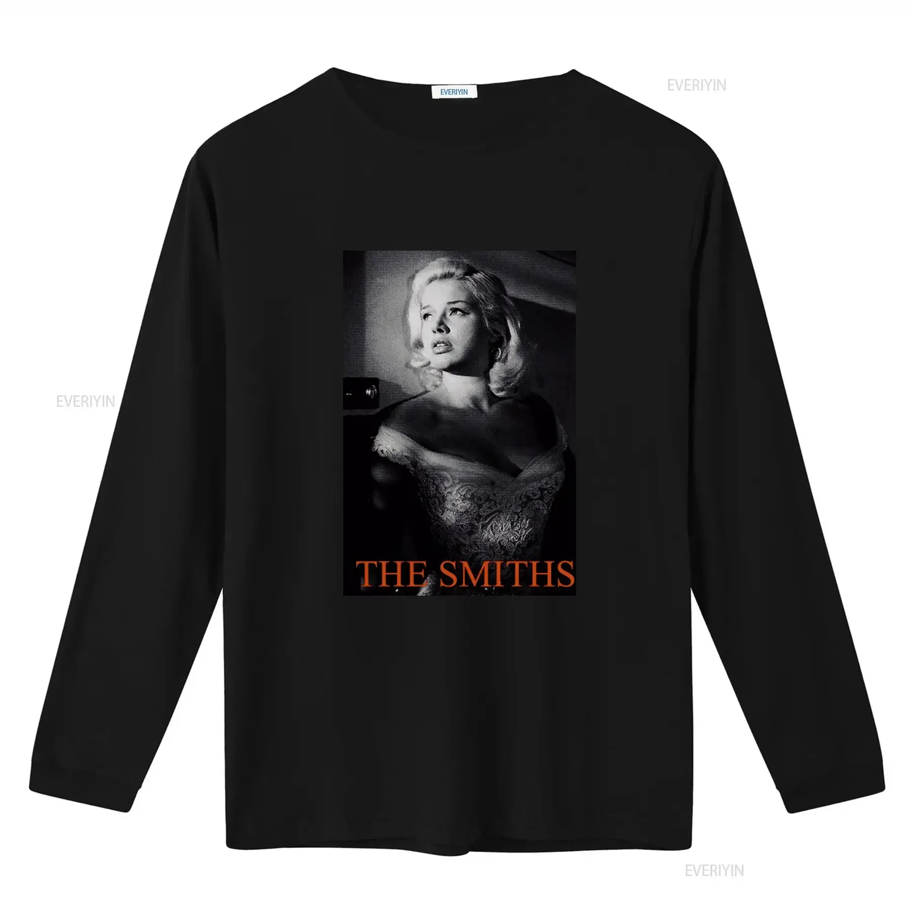 The Smiths Diana Dors Halftone Organic Indie Morrissey T shirt vintage Washed homme Breathable Unisex Stylish designer clothes