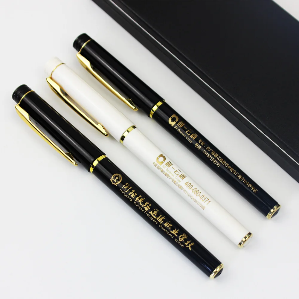 Heavy Ttouch Ballpoint Pen High-End Neutral Pen Customized Logo Signature Pen Business Gift Pen Office Stationery Customization