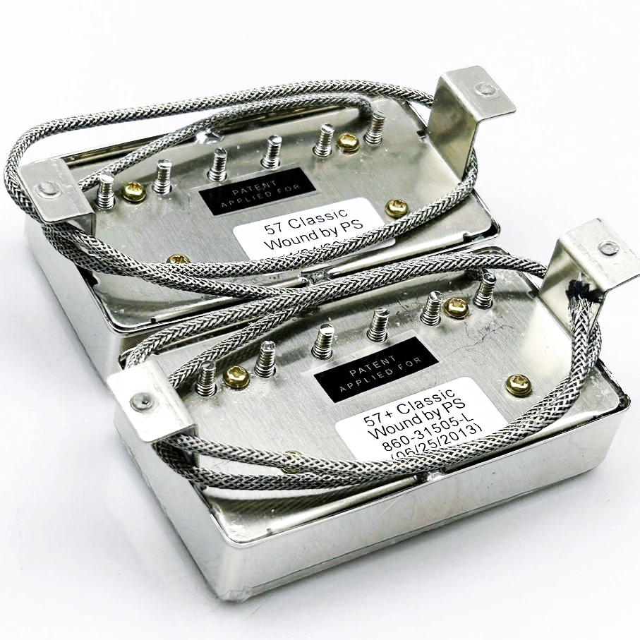 -Alnico II Humbucker Pickups, Classic Plus 4C Wire Nickel, Guitar Pickups, \'57 Classic, 1 Set