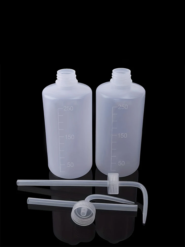 1Pc 250/500ml Plastikowa butelka z rozpylaczem do tatuażu Laboratorium Bezpieczne butelki do mycia Tatuaż Butelka do wyciskania Akcesoria do tatuażu Microblading Supplies — zdjęcie 2