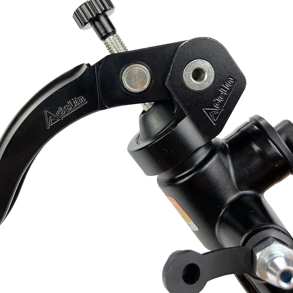 Adelin 19mm Motorcycle Hydraulic Pump Brake Clutch Master Cylinder Lever Handle Universal For Honda Yamaha Kawasaki R6 FZ6 GSXR6 view 5