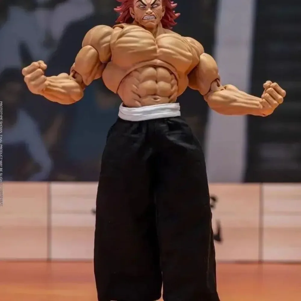 Hanma Yujiro figura de acción Grappler Serie figuras de Anime modelos de Pvc estatua Ko Storm juguetes 1/12 juguetes coleccionables regalos de muñecas