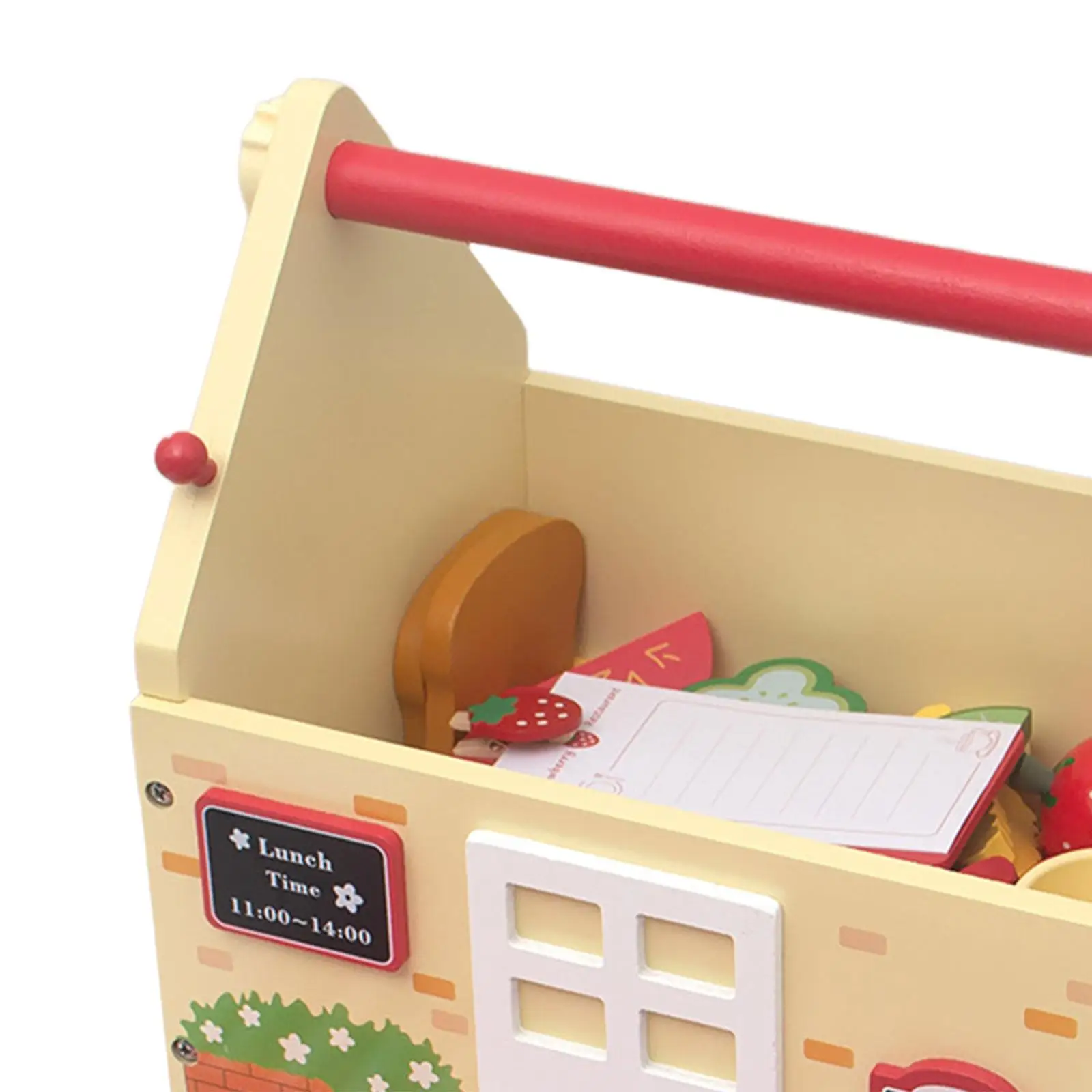 Jouets alimentaires avec étui de rangement, jouets d'apprentissage alth