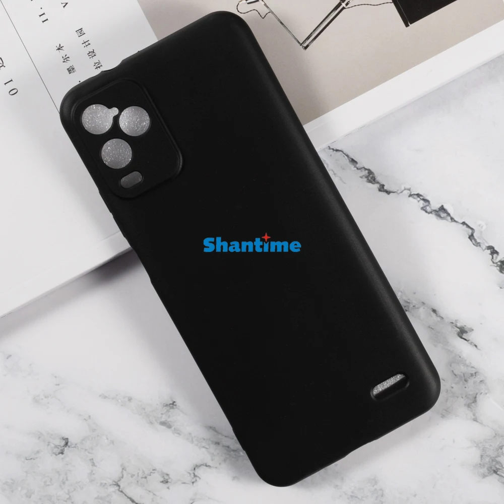 Soft Case + 2 Pack Tempered Glass Screen Protectors for Blu View 5 Pro Full-Body Protection