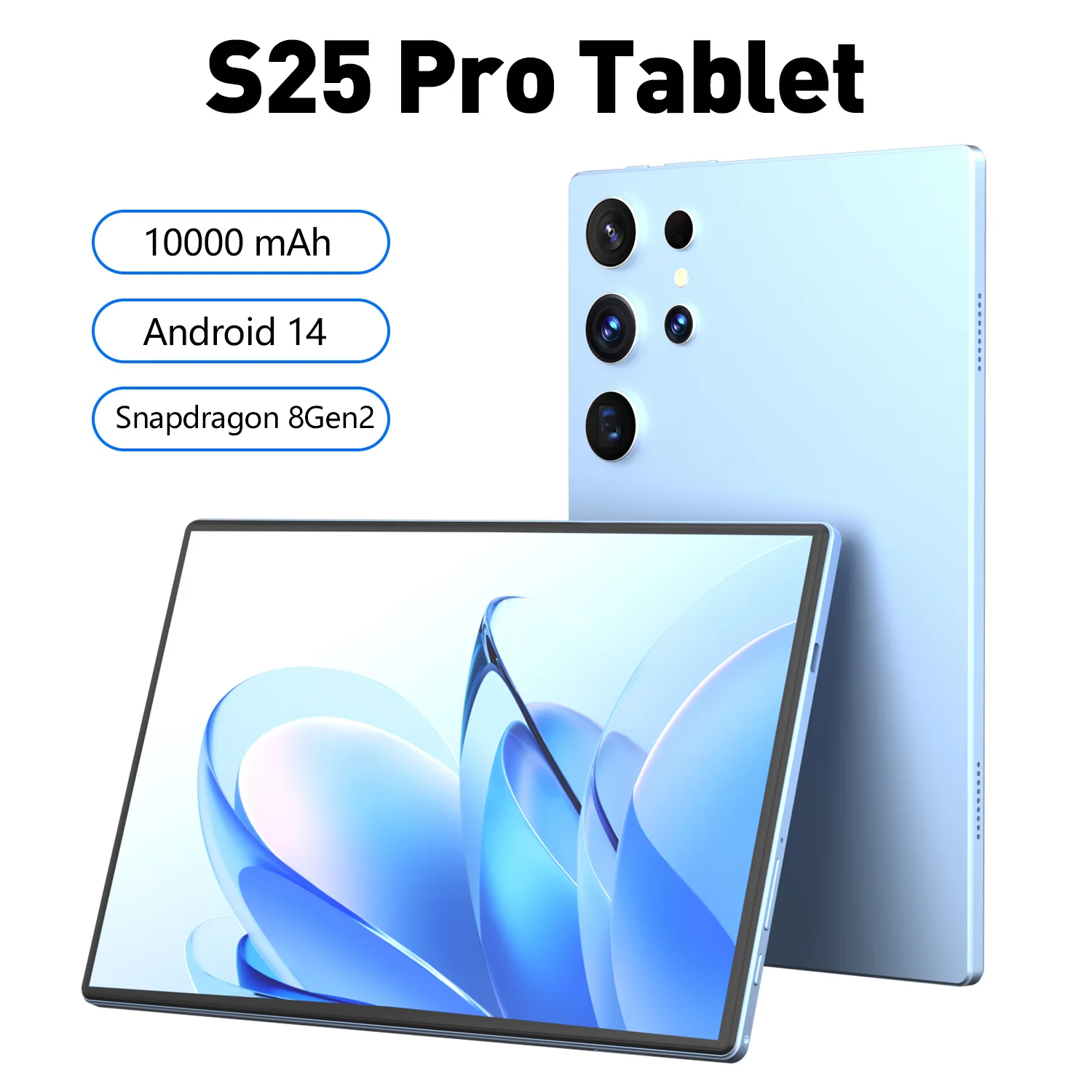 جديد Mi Pad S25 Pro 10.1 بوصة Snapdragon 8Gen2 Global 16Gb + 1024Gb 10000Mah 5g Dual Sim Wifi Hd شاشة كاملة أندرويد 14 جهاز كمبيوتر لوحي #1