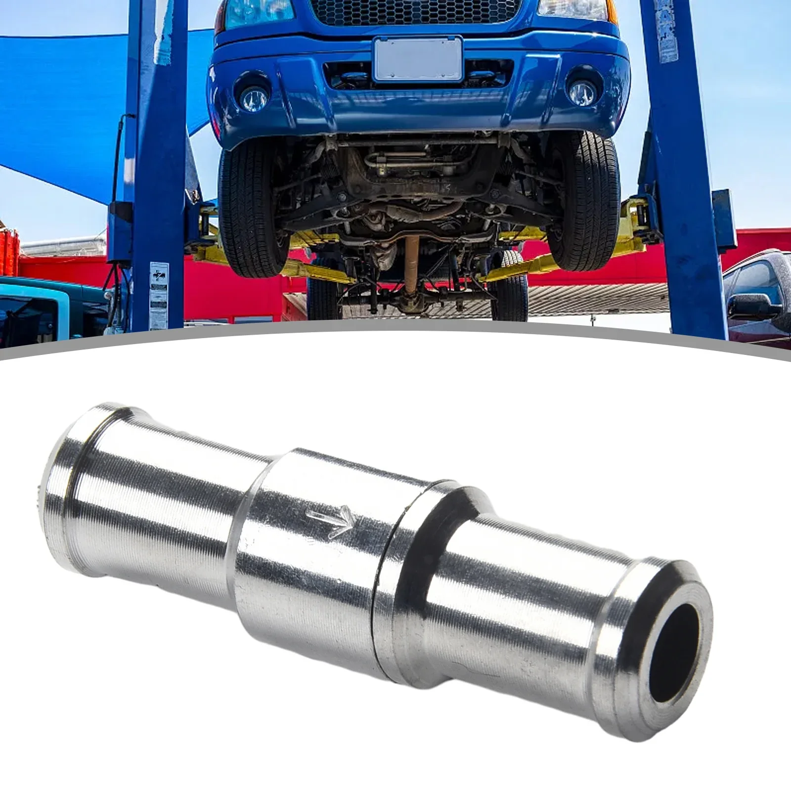 One-Way Non-Return Check Valve Aluminium Fuel Water Gas Air Vacuum Petrol Diesel 4 Size Valves 6/8/10/12mm For Marine Automotive