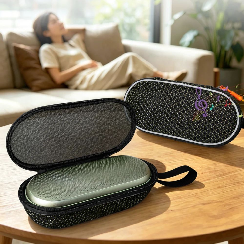 For For Harman Kardon Luna 2 Portable Case Hard Protective Travel Pouch EVA Storage Bag Shockproof Sound Permeable Organizer