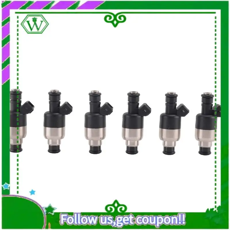 

AC34-6Pcs New Fuel Injectors Fuel Spray Nozzle For GM Buick Pontiac Chevy 2.8 3.1 3.3 17089569