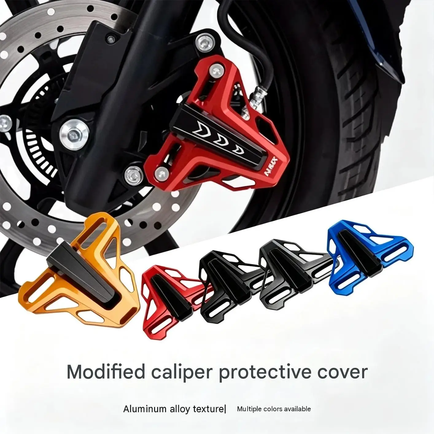 For Yamaha NMAX155 Front Caliper Guard with Inspection Window for Brake Maintenance And Pad Replacement Motorcycle Accessory