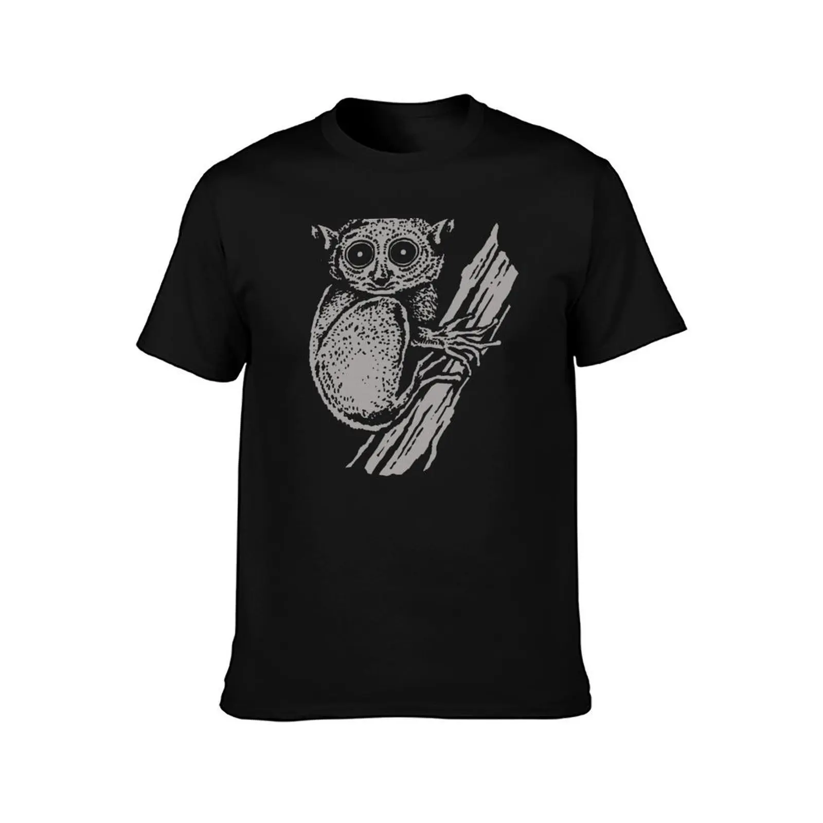 Tarsier Tarsius Primate Design T-Shirt Plus Size Summer Casual T-Shirt