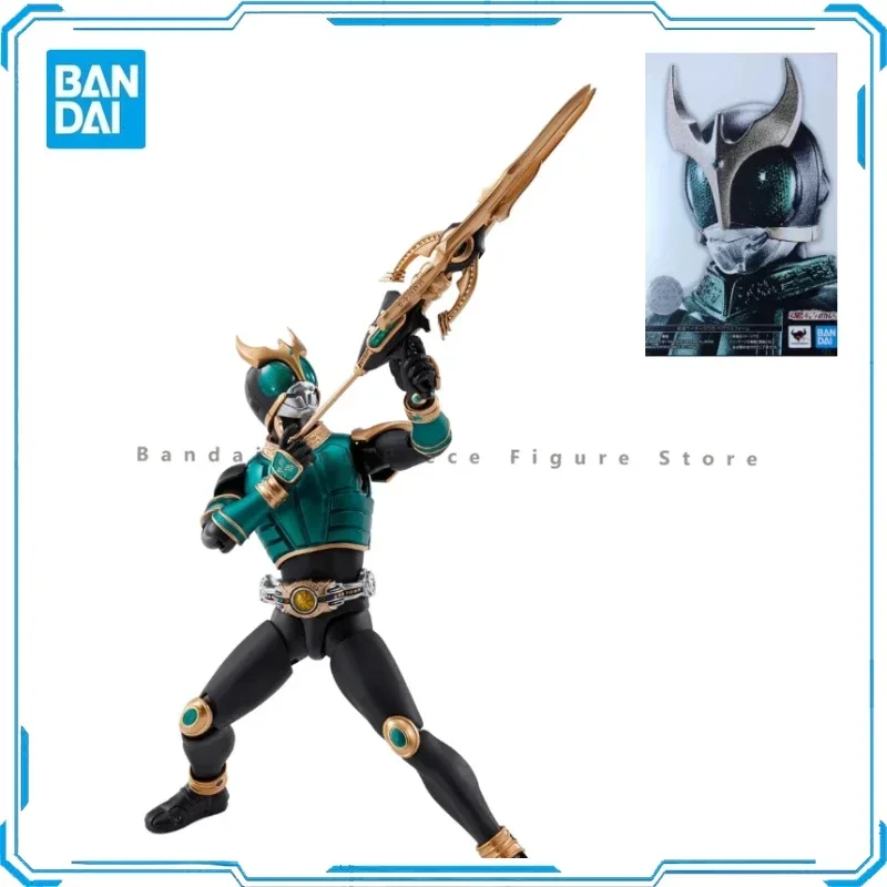 

In Stock Bandai SHF Real Bone Sculpture Kamen Rider Kuuga Sublimated Pegasus Form Action Figure Gift Ornament Anime Toy Model