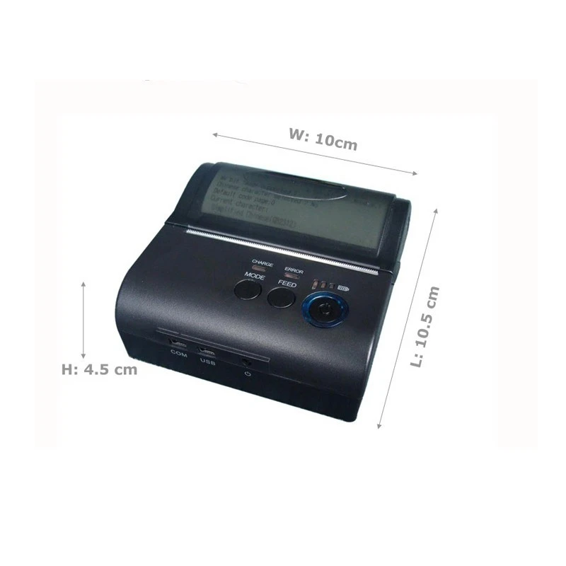 80MM Bluetooth printer, thermal printer POS-8001DD multi-specification optional