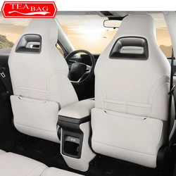For BYD Yuan Pro Yuan UP EV 2023 2024 Car Styling Rear Seat Anti-kick Mat Seat Back Dirt Protection Pad Auto Accessories