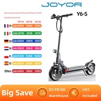 JOYOR Y6-S Adult Electric Scooter 10 Inch Off-Road Tires EScooter 500W Motor 48V 18Ah  City commuting E-Scooter