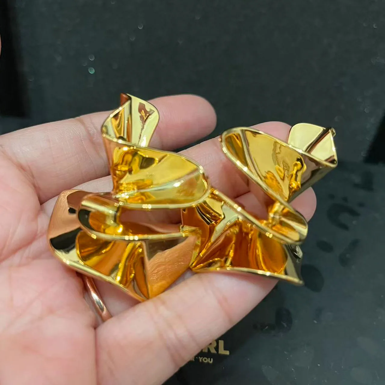 New Jewelry & Accessories Vintage Style Rotating Geometric Flower-Shaped Earring For Women's Parties & Gifts