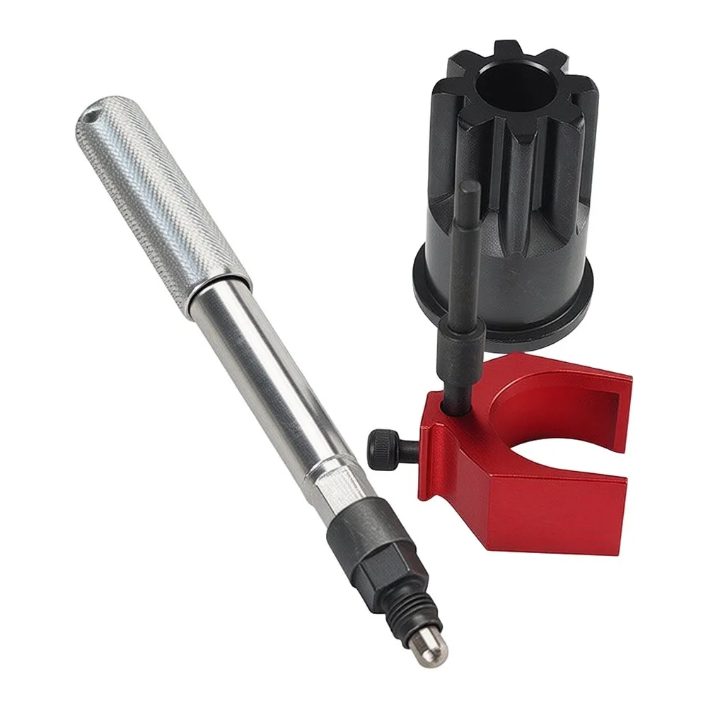Black Engine Barring Socket Injector Calibration For CAT 3406E Engine Injector Height Adjustment Tool For Caterpillar Engines