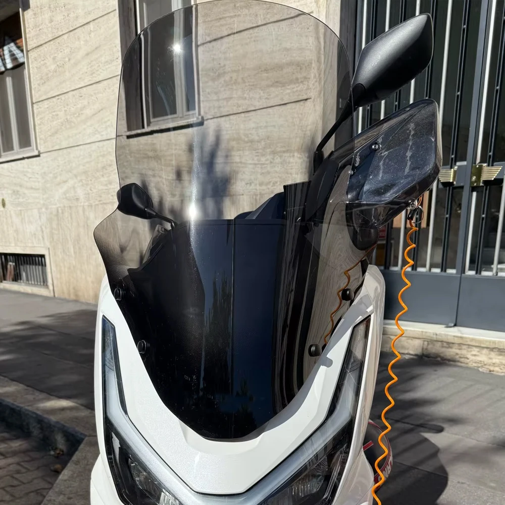 

2025 PCX125 Windscreen for Honda PCX160 PCX150 Windshield Motorcycle Accessories PCX 125 160 150 Wind Deflector Heighten Screen